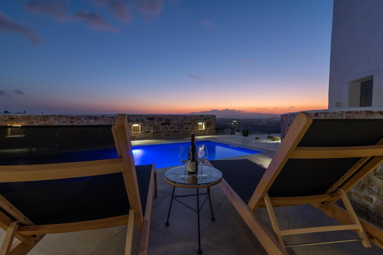 Naxian Sunset Villas Glinado Naxos Bagian luar foto